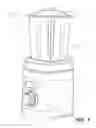 Fig. 02 - Blender jar lid with tortuous airflow path