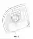 Fig. 04 - Blender jar lid with tortuous airflow path