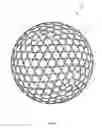 Fig. 08 - Golf ball having dimples with concentric or non-concentric grooves