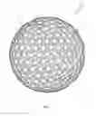 Fig. 09 - Golf ball having dimples with concentric or non-concentric grooves