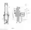 Fig. 22 - Boom system for breaking and manouevring oversize material
