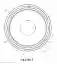 Fig. 03 - Peripheral sealing gland for elongate objects passing through a surface or beyond a pipe end