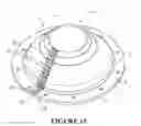 Fig. 13 - Peripheral sealing gland for elongate objects passing through a surface or beyond a pipe end