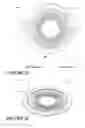 Fig. 20 - Peripheral sealing gland for elongate objects passing through a surface or beyond a pipe end