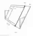 Fig. 08 - RAIN SHIELD FOR SINGLE AND DOUBLE HUNG WINDOWS