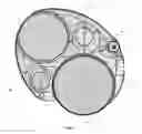Fig. 02 - Internal-combustion engine with direct fuel injection in the direction of the intake gas motion