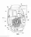 Fig. 03 - Internal combustion engine with electric starting system