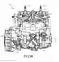 Fig. 07 - Crankcase mounts and reinforced rubber in mount on force vector