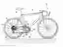 Fig. 01 - Bicycle-chain outer link plate and bicycle chain