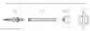 Fig. 01 - Modular outdoor light fixture and accessories