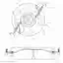 Fig. 01 - Diaphragm seal with integral flushing ring
