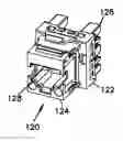 Fig. 01 - Multistage capacitive crosstalk compensation arrangement