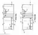 Fig. 10 - Circuit breaker internal manipulator and door lock
