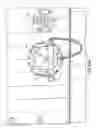 Fig. 17 - Circuit breaker internal manipulator and door lock