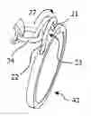 Fig. 01 - Pet identification tag with an integrated releasable coupling