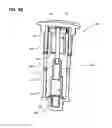 Fig. 12 - Linear rotation stabilizer for a telescoping syringe stopper driverdriving assembly