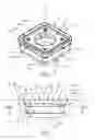 Fig. 02 - Square-shaped cutting insert having curved secondary and corner cutting edges, and rotary cutting tool