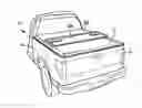 Fig. 01 - Tonneau cover quick release removable continuous hinge