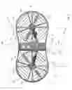 Fig. 07 - Aerial system including foldable frame architecture