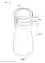 Fig. 02 - Measured volume dispensing closure, closure having overlapping cover members, and methods