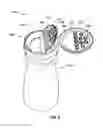Fig. 03 - Measured volume dispensing closure, closure having overlapping cover members, and methods