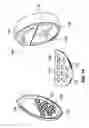 Fig. 15 - Measured volume dispensing closure, closure having overlapping cover members, and methods