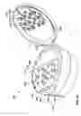 Fig. 22 - Measured volume dispensing closure, closure having overlapping cover members, and methods