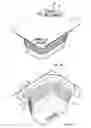 Fig. 15 - Portion control cups, lidding material for said cup, method of making said cups and lids and device for forming a removal line in said cups and lids