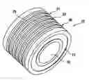 Fig. 01 - Pulley for an elevator with a friction reducing coating and method for manufacturing same