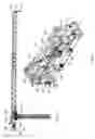 Fig. 02 - Luffing jib crane with a device for locking the jib in a raised configuration