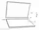 Fig. 02 - Corner assembly for insulated glass elements having films adhesively joined in an edge-flush manner
