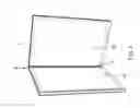 Fig. 03 - Corner assembly for insulated glass elements having films adhesively joined in an edge-flush manner
