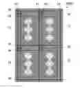 Fig. 01 - Liquid crystal display device comprising a second electrode having an elliptical opening portion with a major axis parallel or perpendicular to an alignment azimuth of liquid crystal molecules