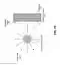 Fig. 10 - Thin couplers and reflectors for sensing waveguides