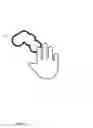 Fig. 04 - Touch screen finger tracing device