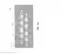 Fig. 06 - Backplane footprint for high speed, high density electrical connectors