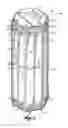 Fig. 02 - Pillar device for adhesive insect capture with bird guards