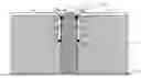Fig. 01 - Construction of a vehicle body structure by welding thin sheet metal panels to thick metal extrusions