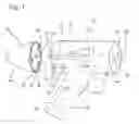 Fig. 02 - Ink jet printer for the labelling of goods with a write head and a supply tank