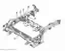 Fig. 01 - Mounting unit for rear suspension