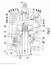 Fig. 09 - Axle assembly having a gear reduction unit and an interaxle differential unit