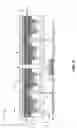 Fig. 10 - Detector unit for detector array of radiation imaging modality