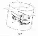 Fig. 09 - Method and system for rendering and displaying a perspective view of aircraft taxi operation