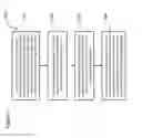 Fig. 11 - Circuit mounting structure and lead frame for system in package (SIP) devices