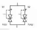 Fig. 01 - Space-limited protection module with at least two overvoltage protection elements in parallel current branches