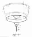 Fig. 02 - Pet food receptacle anchor system and method