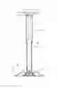 Fig. 01 - Tiltable stool and tiltable lounge chair