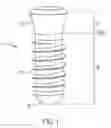 Fig. 02 - Implant system with hydroxylated soft tissue contact surface