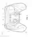 Fig. 02 - Video game controller with unitary back shell for button control and battery access