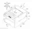 Fig. 01 - Thermal-transfer printer with a movable member movable to expose an ink ribbon supporting member
